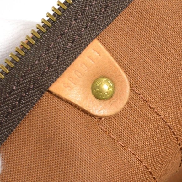 Louis Vuitton Keepall 45 Travel Duffle Handbag Monogram Canvas Leather - Picture 9 of 11